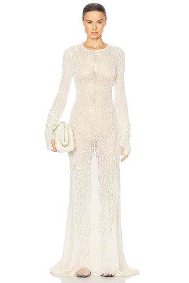 Tatum Maxi Knit Dress Ivory