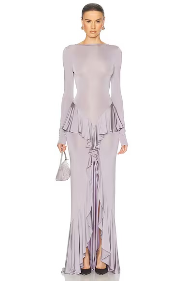 Amala Jersey Dress Lavender