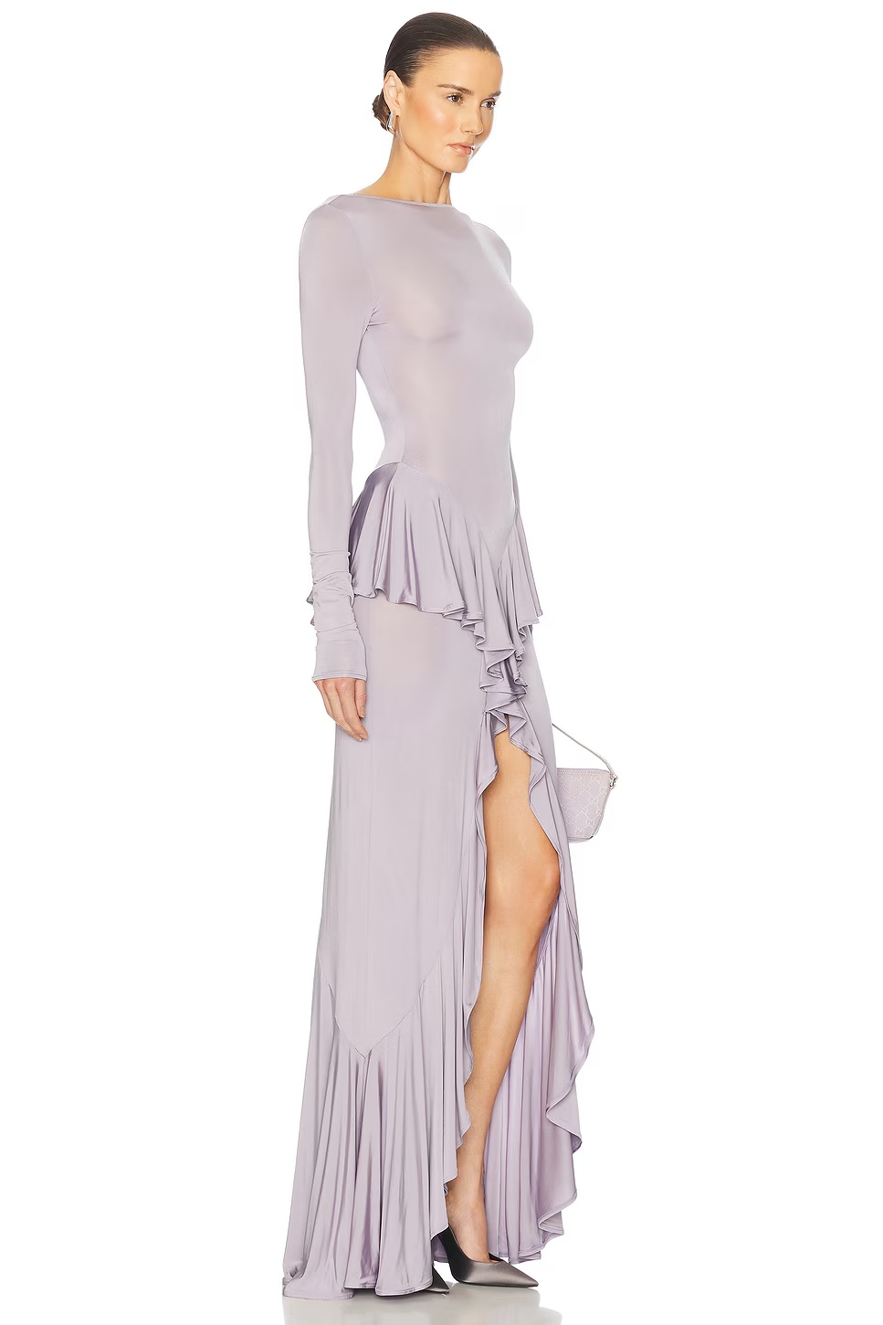 Amala Jersey Dress Lavender