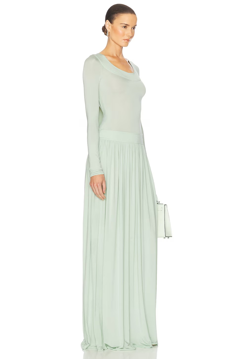 Aesther Jersey Dress Seafoam