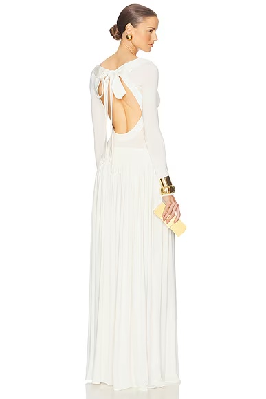 Aesther Jersey Dress Vanilla