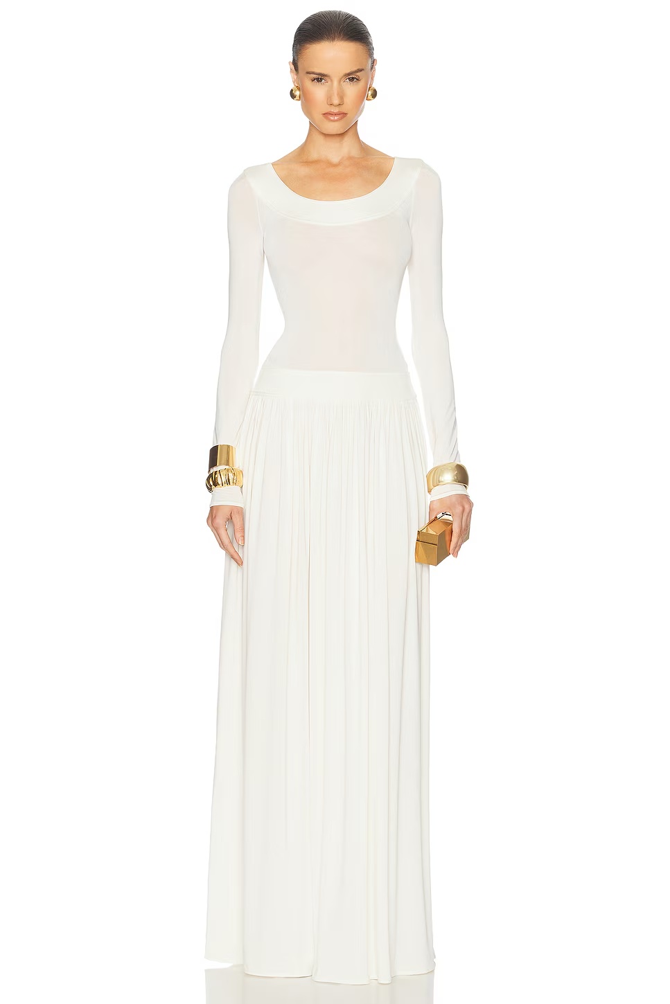 Aesther Jersey Dress Vanilla