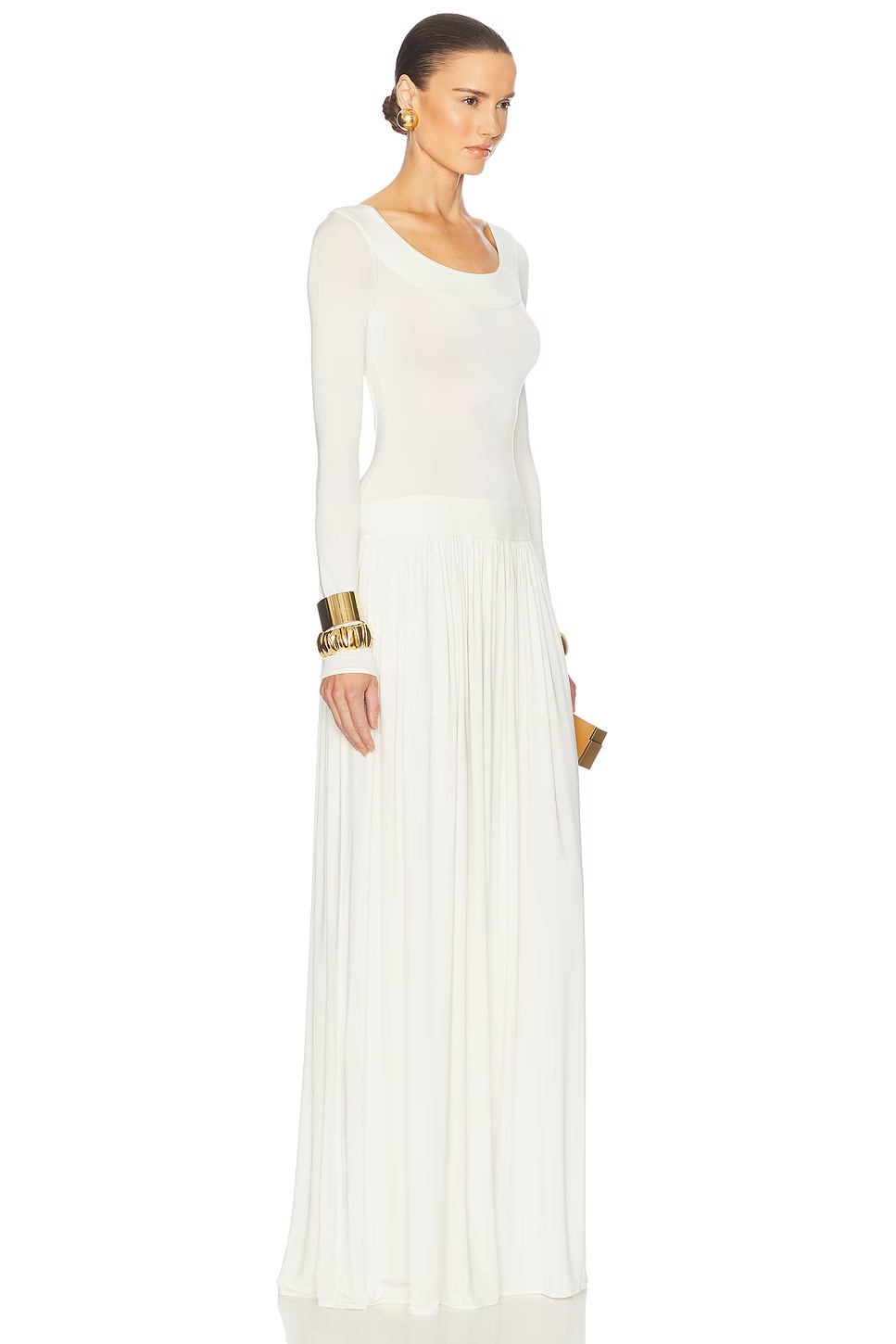 Aesther Jersey Dress Vanilla
