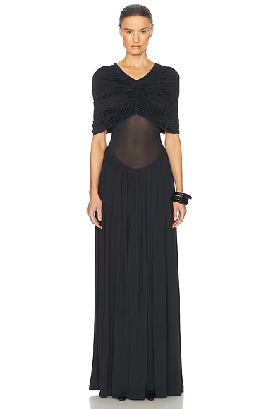 Philomena Jersey Dress Black