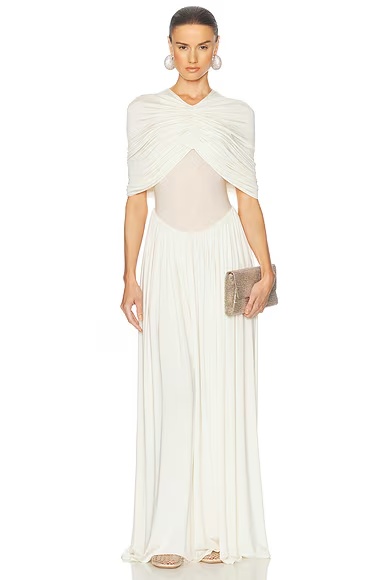Philomena Jersey Dress Vanilla