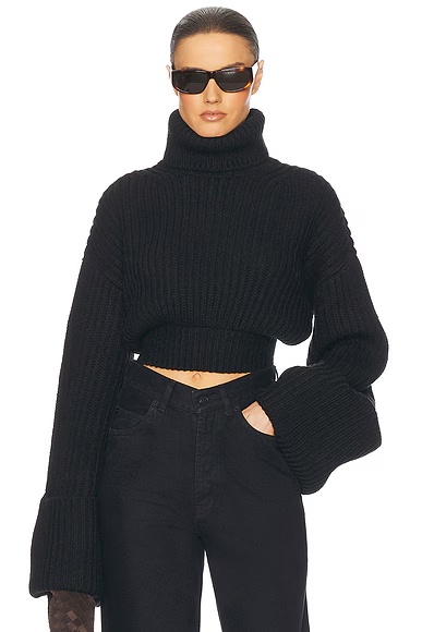 Esti Turtleneck Sweater Black