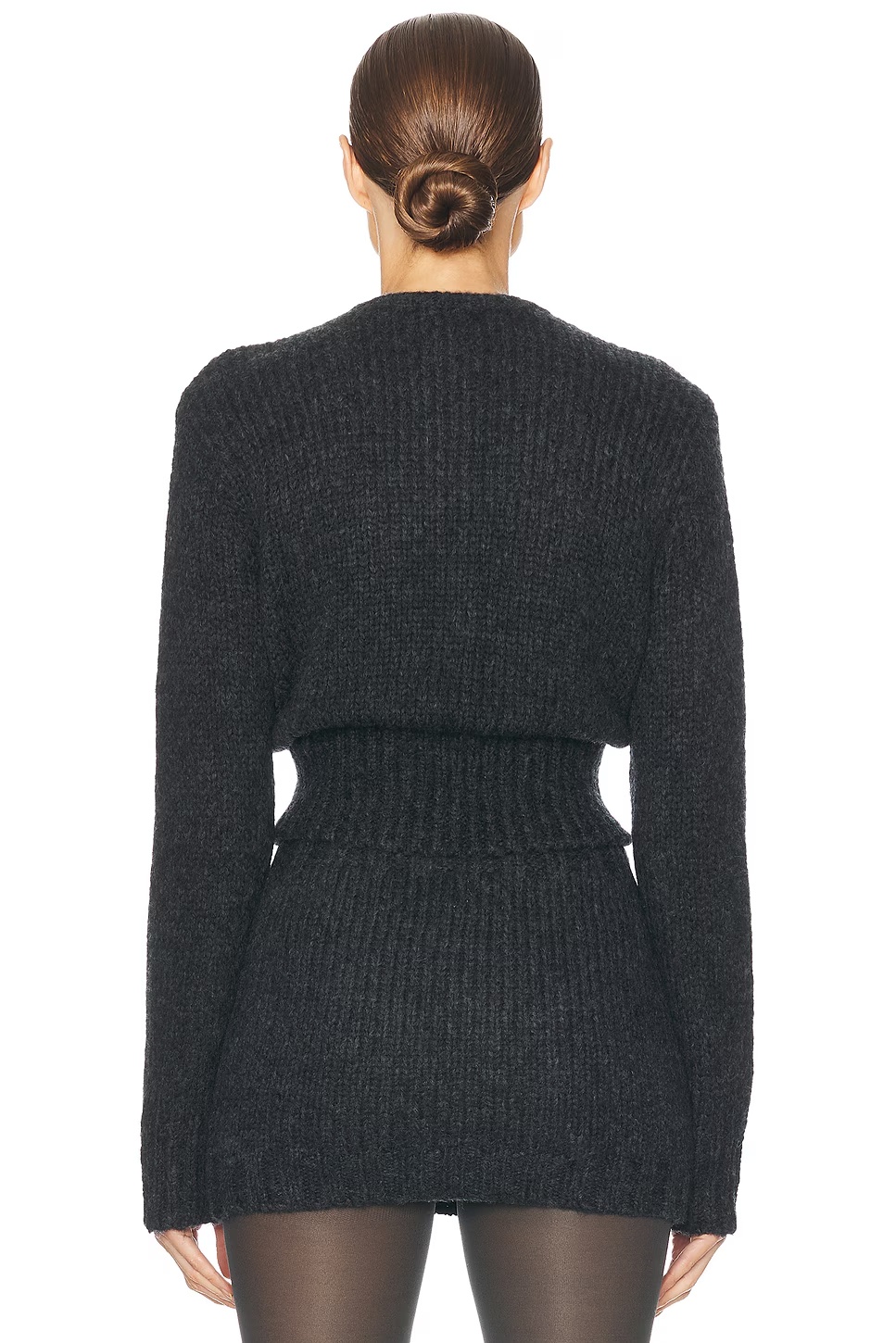Annabelle Cardigan Dark Heather Grey