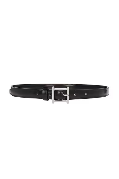 Logo Mini Waist Belt Black