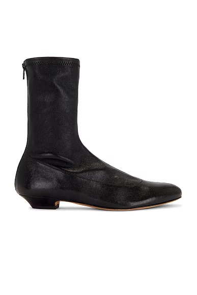 Apollo Flat Boot Black