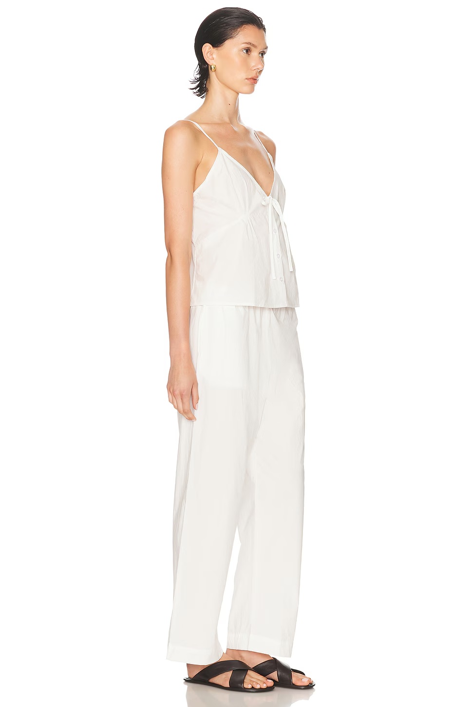 for FWRD For Fwrd Tuck Long Pant Set White