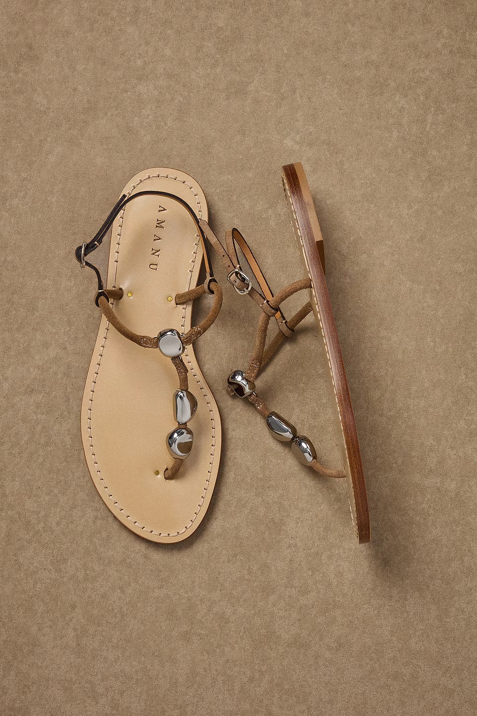 for FWRD Nairobi Sandal Sand & Silver