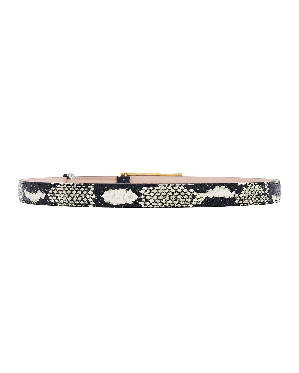 Axel Antique Gold 20mm Belt Natural