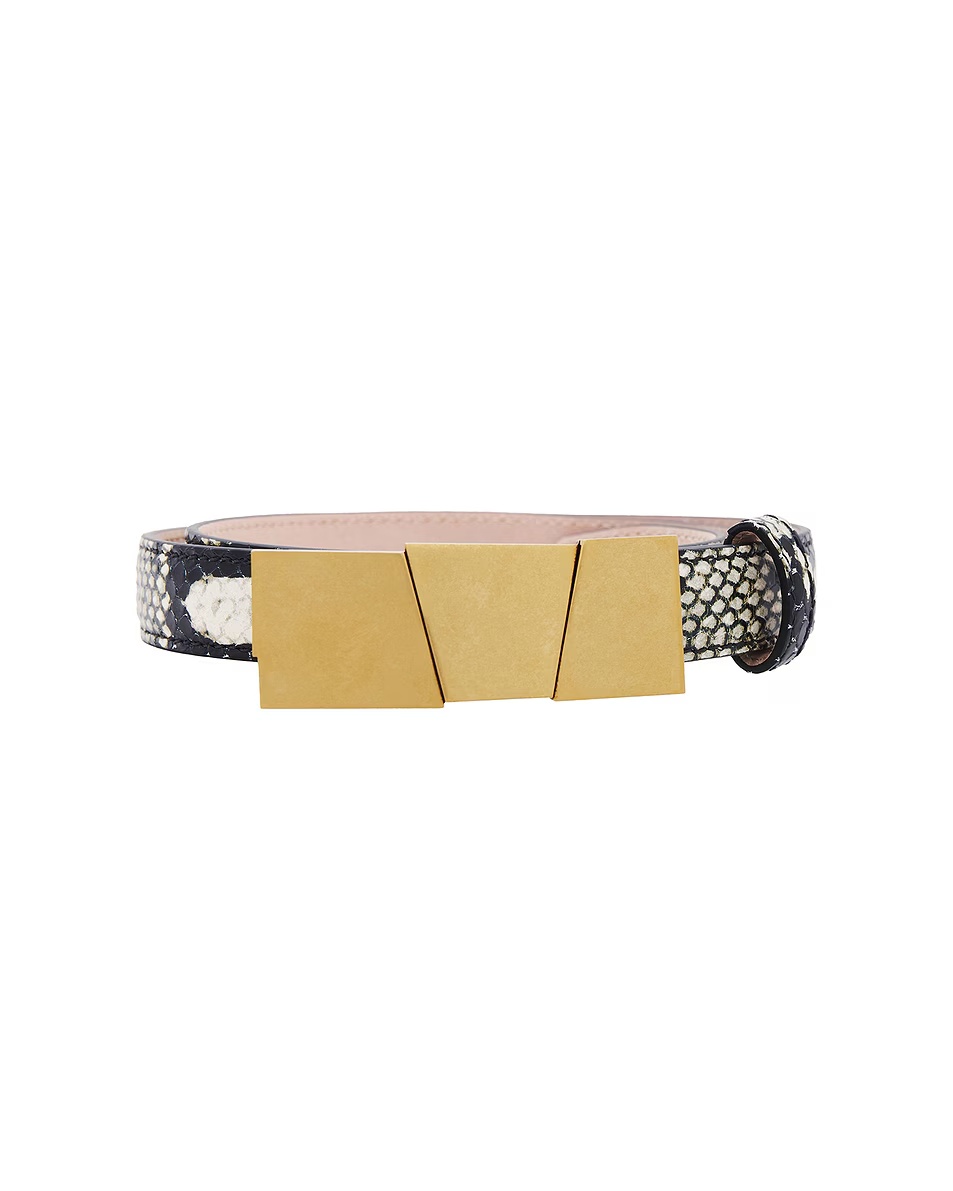 Axel Antique Gold 20mm Belt Natural