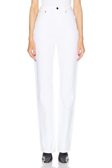 Danielle Straight Leg White