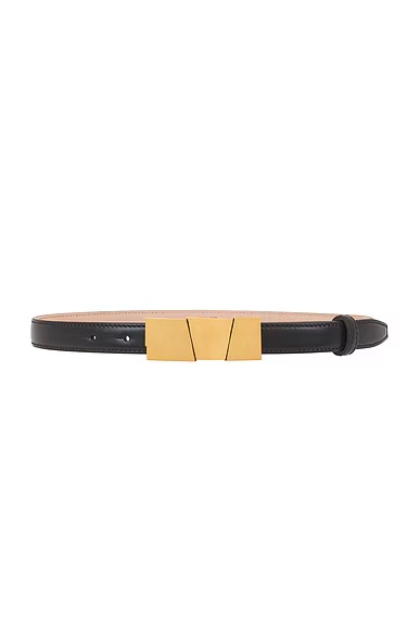 Axel Belt Black & Antique Gold