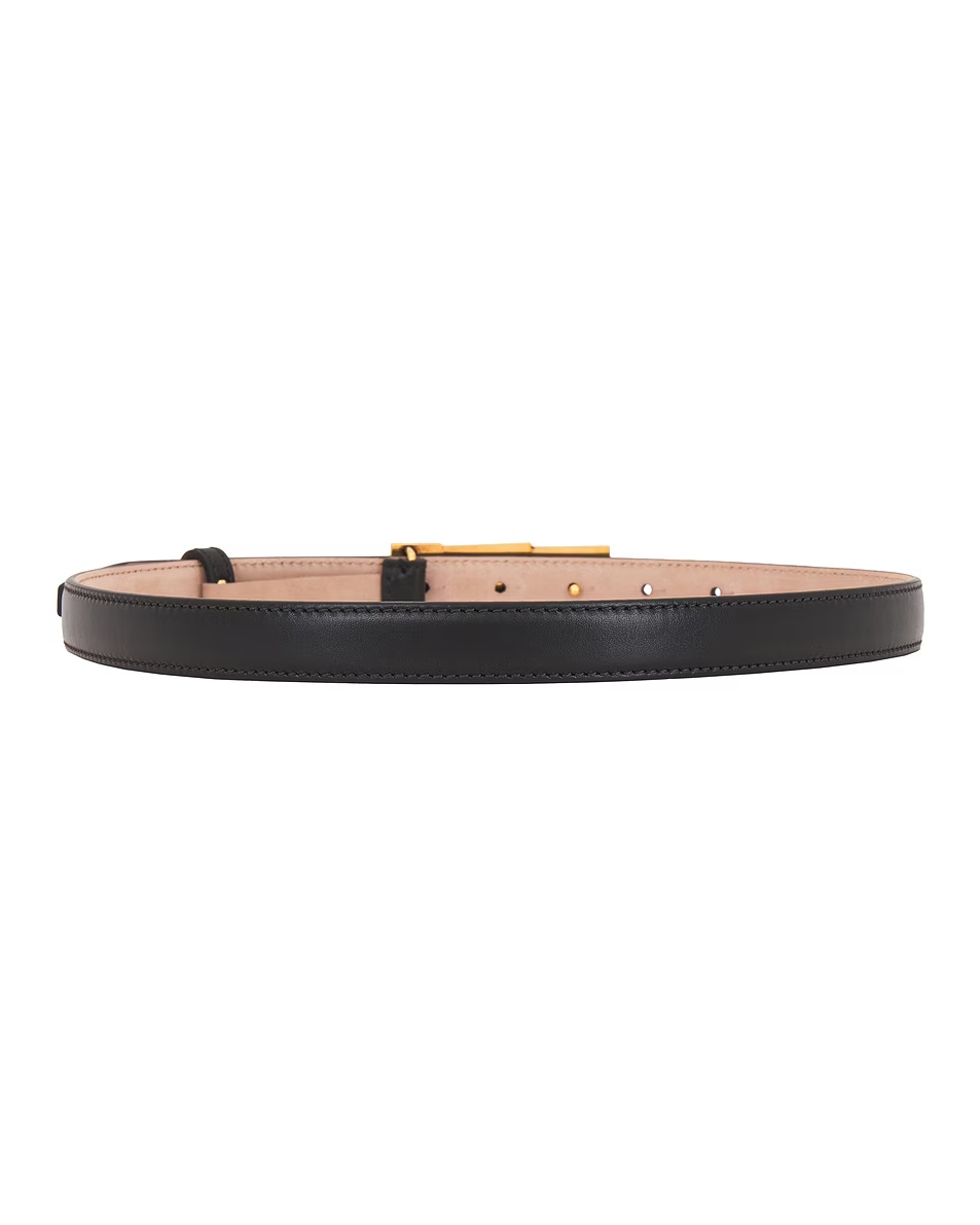 Axel Belt Black & Antique Gold
