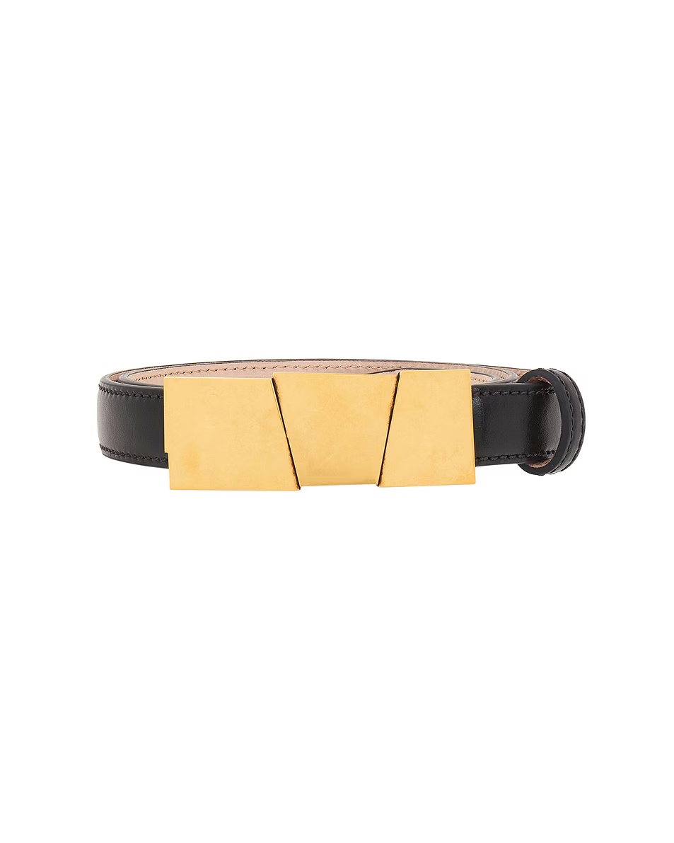 Axel Belt Black & Antique Gold
