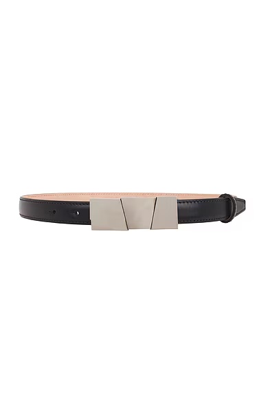 Axel Belt Black & Antique Silver