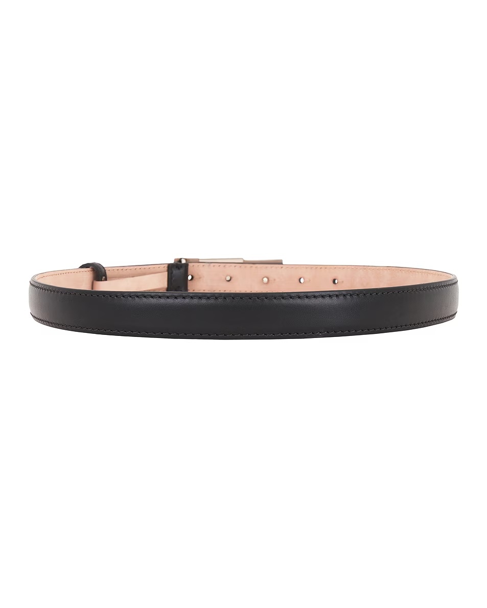 Axel Belt Black & Antique Silver