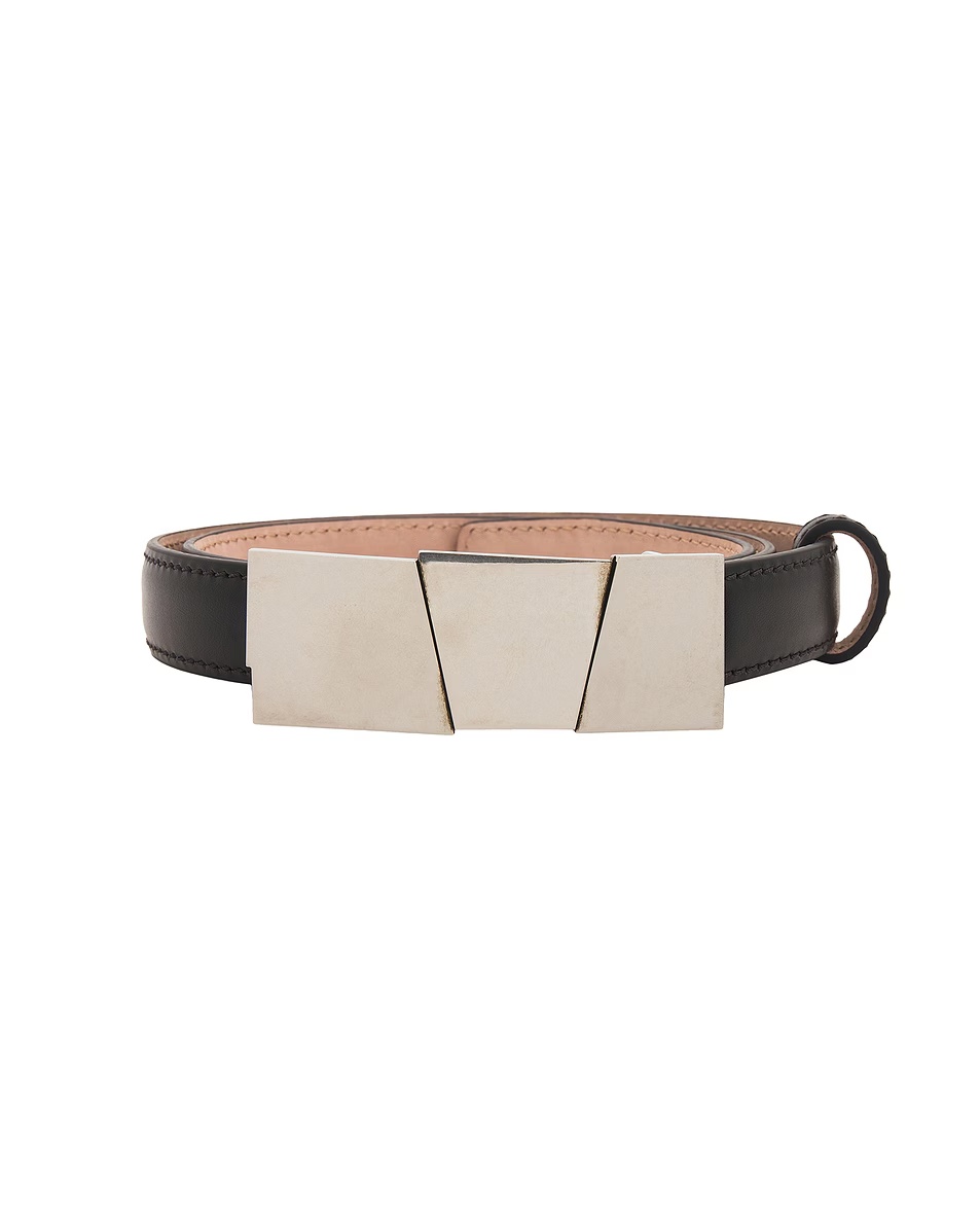 Axel Belt Black & Antique Silver