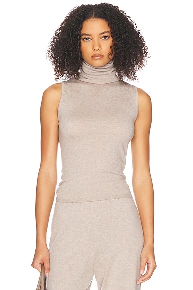 Faye Knit Top Taupe