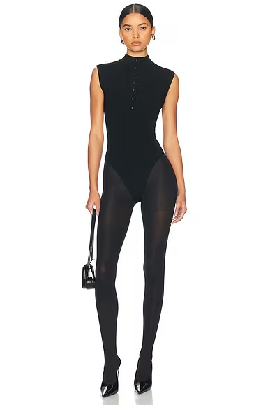 Cassidy Knit Bodysuit Black