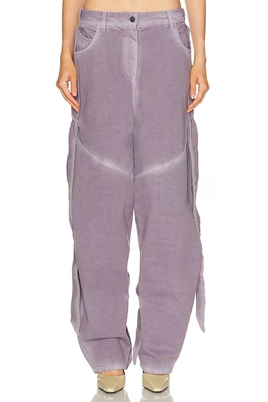 Baggy Cargo Mauve Fade