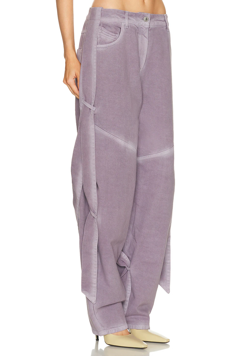 Baggy Cargo Mauve Fade