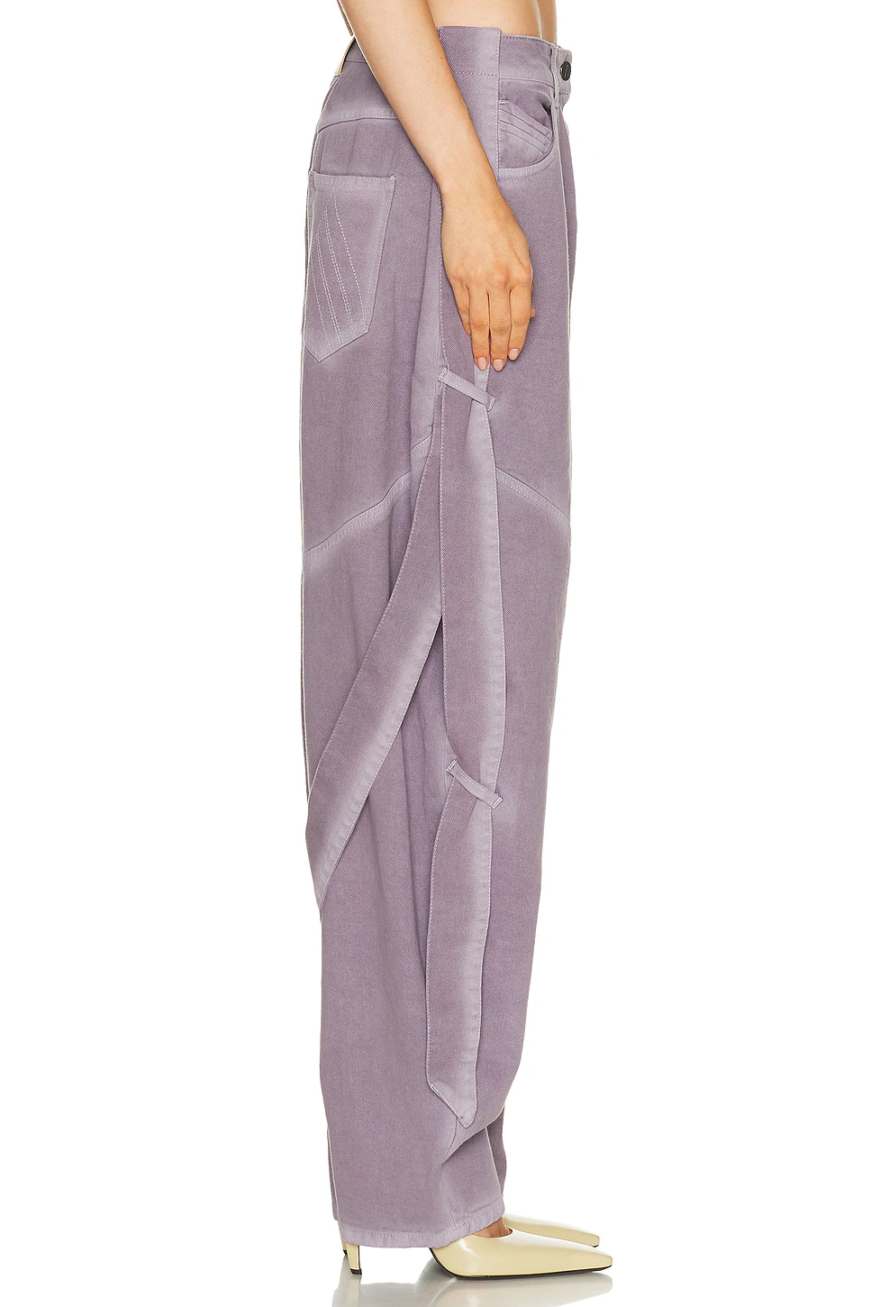 Baggy Cargo Mauve Fade
