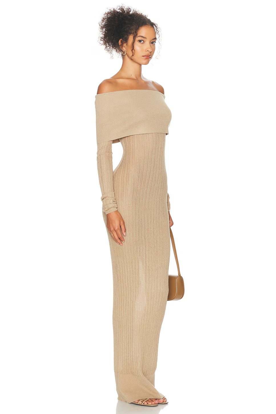 Justin Maxi Dress Beige