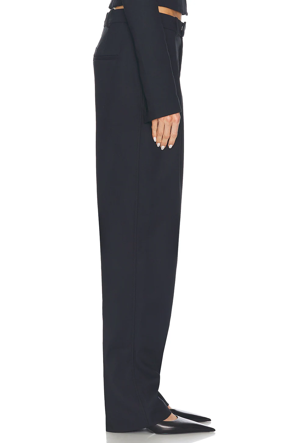 The Barrel Pant Black