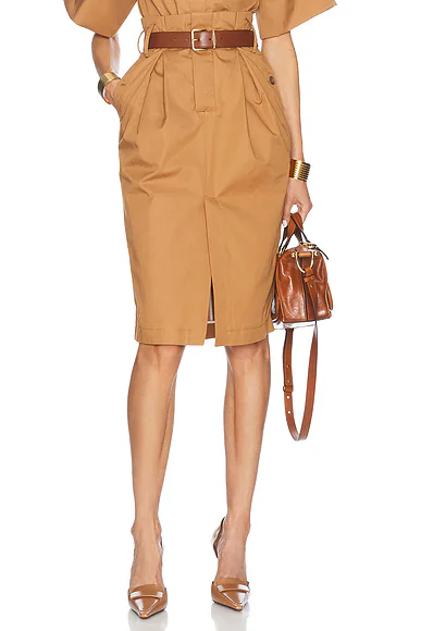 Paperbag Skirt Caramel