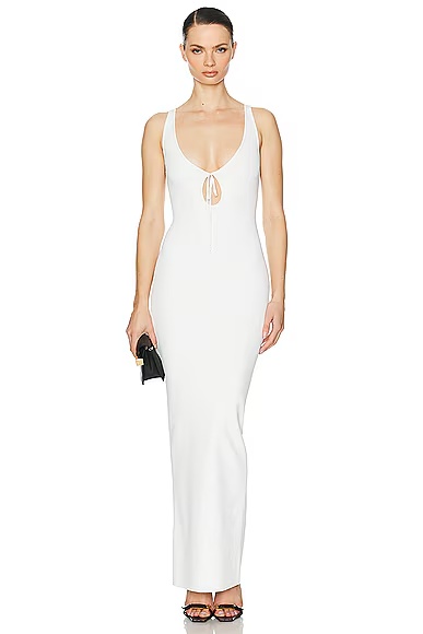 Teva Knit Dress White