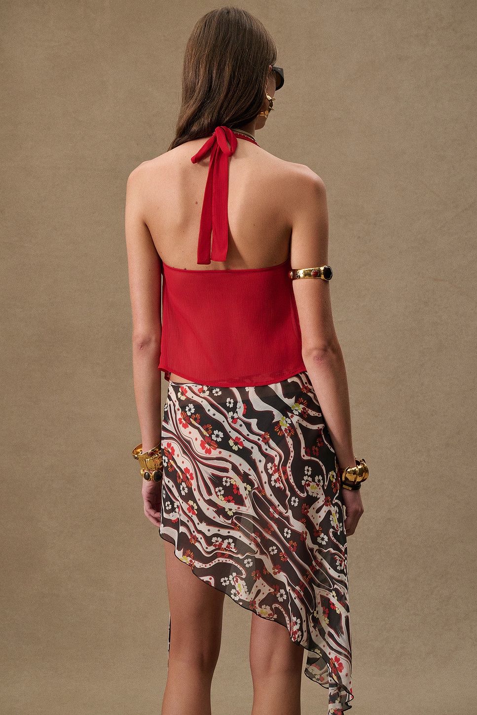 for FWRD Arora Top Red