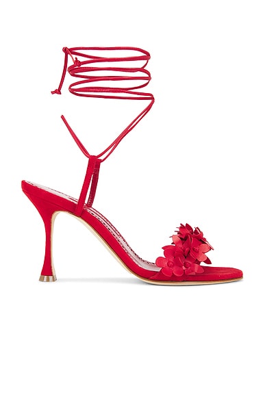 Anista 90 Sandal Bright Red