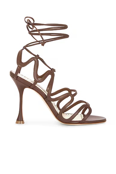 Fawda 105 Sandal Dark Brown