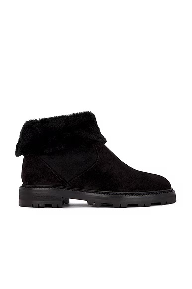 Tomosa Suede Boot Black