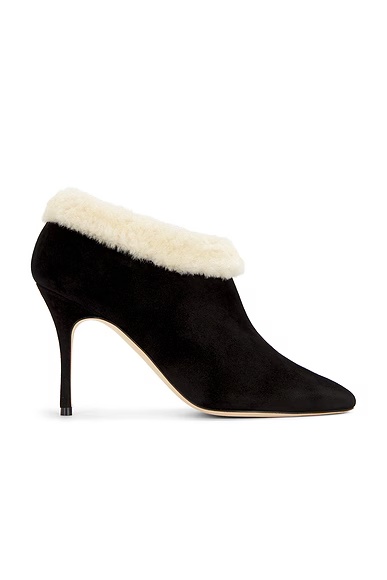 Escaria 90 Suede Boot Black & Cream