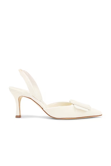 Maysli 70 Velvet Pump Dark Cream