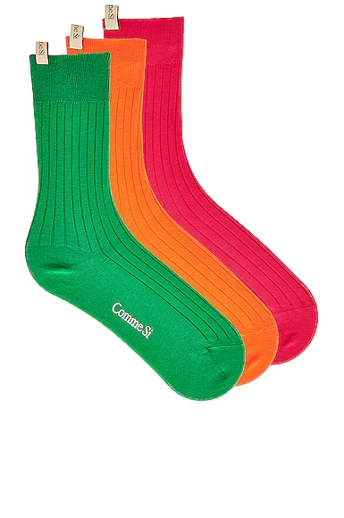 x FWRD The Yves Trio Tangerine, Hot Pink, & Lime Green