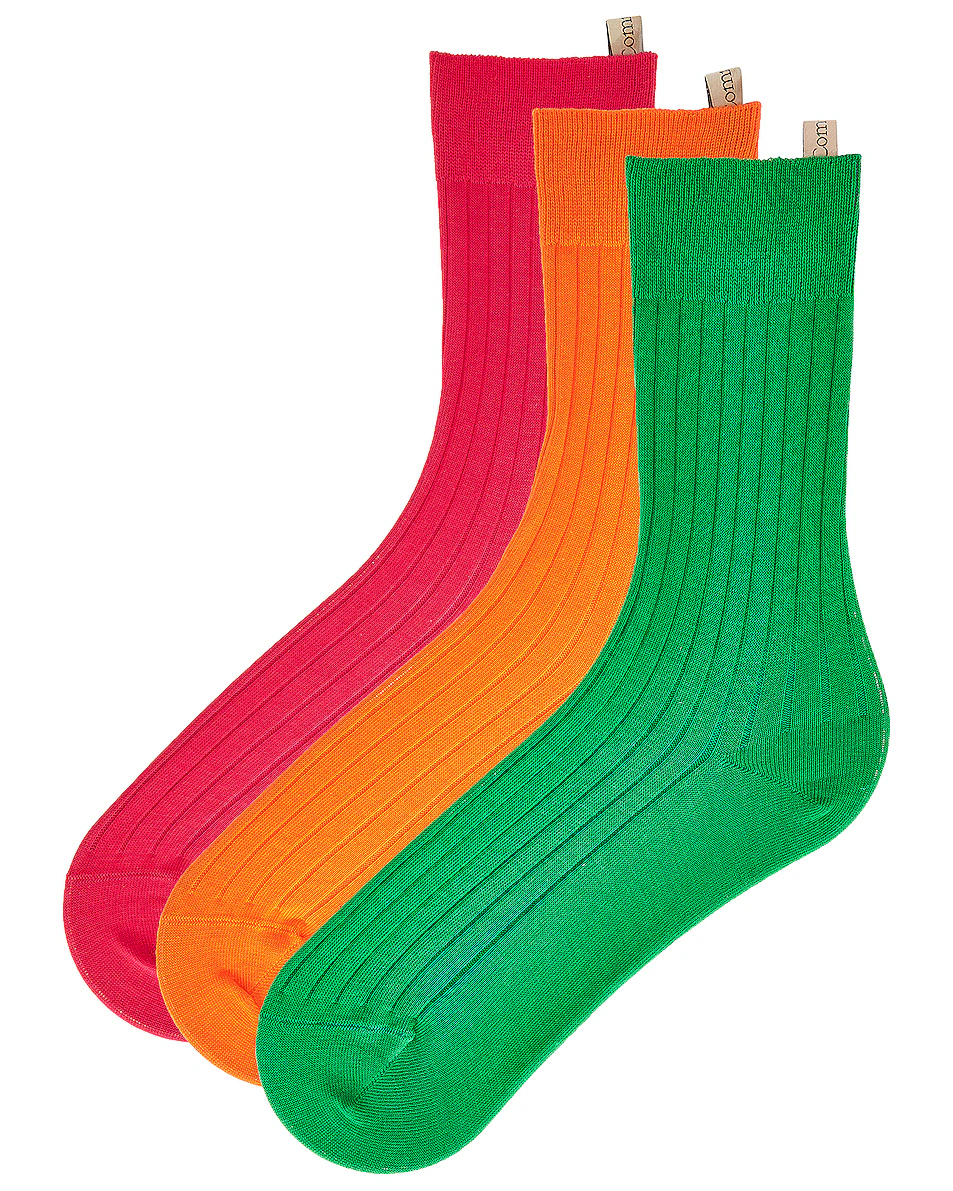 x FWRD The Yves Trio Tangerine, Hot Pink, & Lime Green
