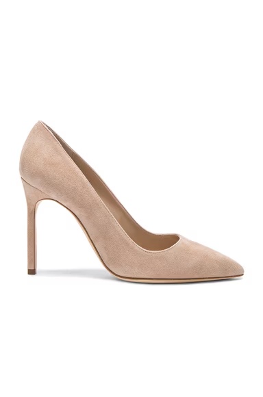BB 105 Suede Pumps Nude Suede