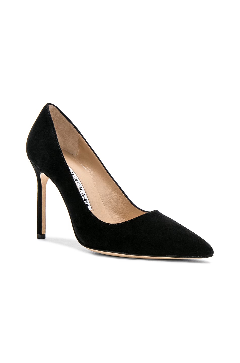 BB 105 Suede Pumps Black Suede