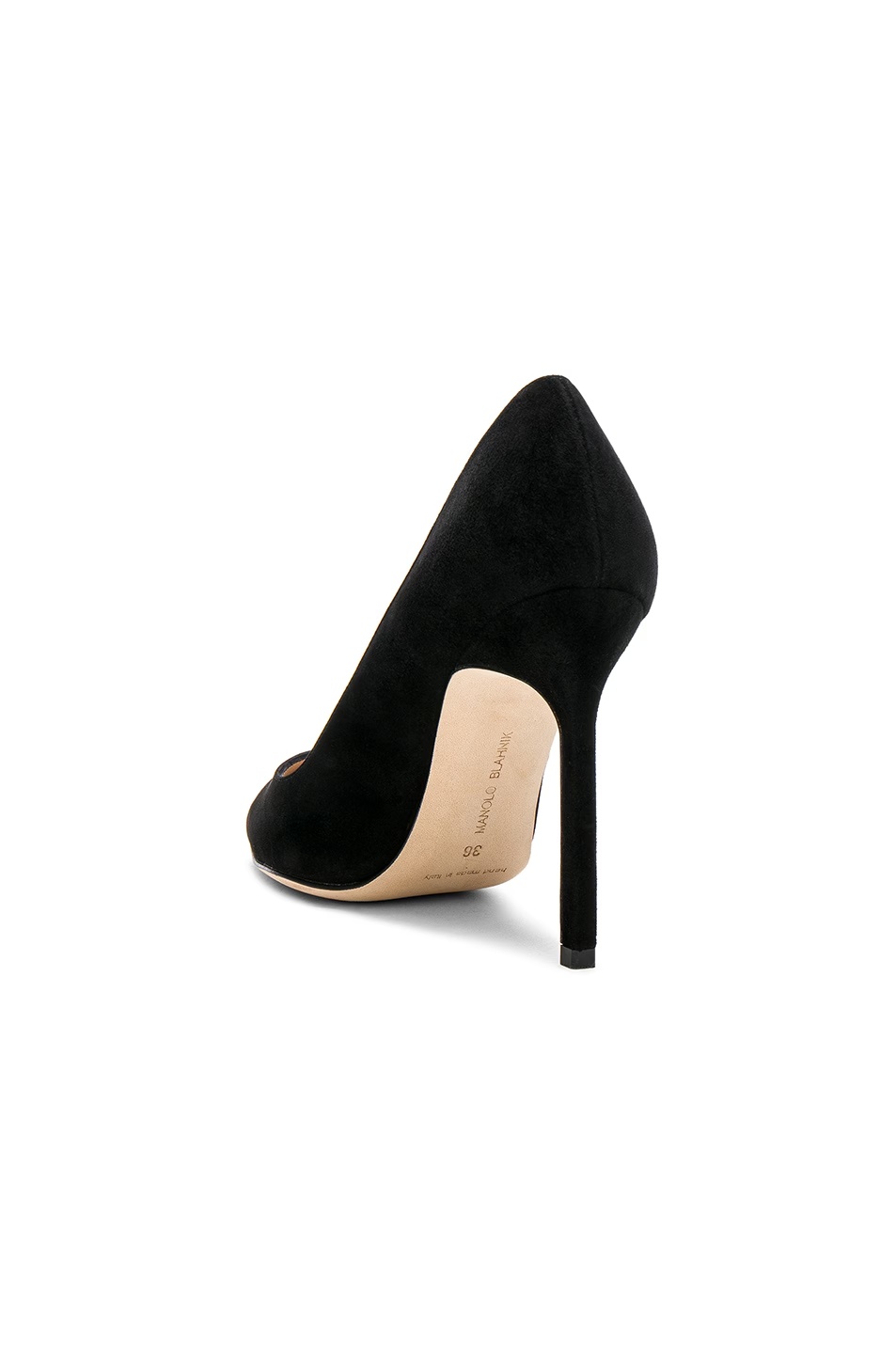 BB 105 Suede Pumps Black Suede