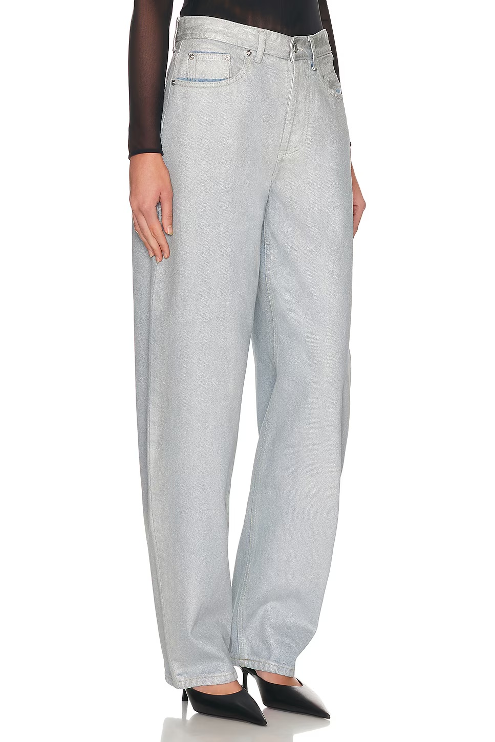 Wide Leg Medium Blue