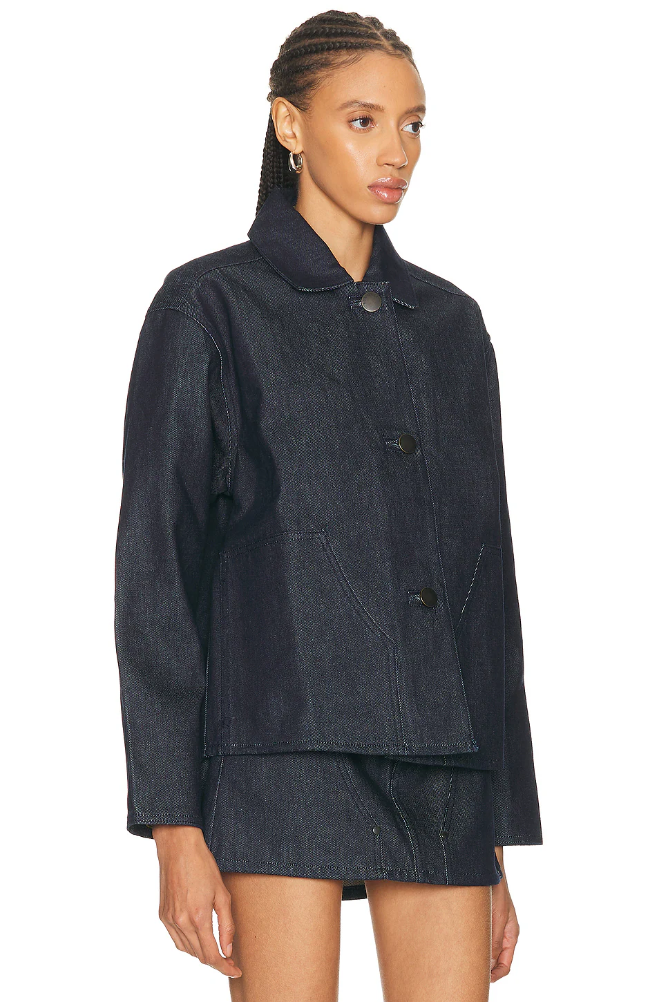 Denim Work Jacket Shadow