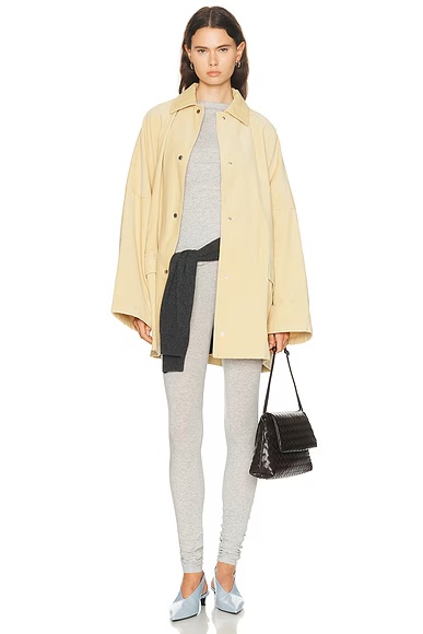 Cord Overshirt Jacket Beige