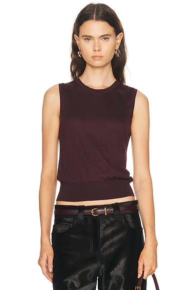 Ava Top Aubergine