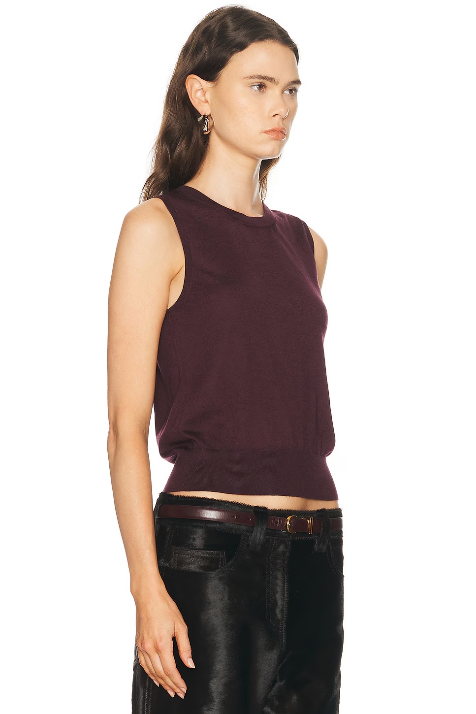 Ava Top Aubergine