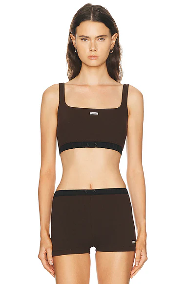 Lounge Bra Top Redwood